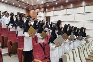 برگزاری آیین روپوش سفید دانشجویان دانشکده دندانپزشکی دانشگاه علوم پزشکی شیراز