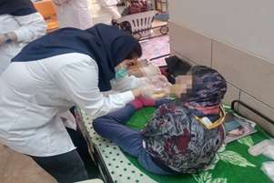 اجرای خدمات رایگان سلامت دهان و دندان در یکی از مراکز نگهداری سالمندان در شیراز 