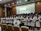 برگزاری آیین جشن روپوش سفید دانشجویان ورودی ۱۴۰۰ دانشکده دندانپزشکی